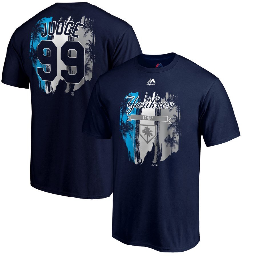 2019 spring training tee shirts - aaron judge yankees