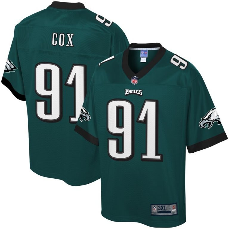 Fletcher Cox Jersey Big 3X 4X 5X 6X Tall XLT 2XLT 3XLT 4XLT