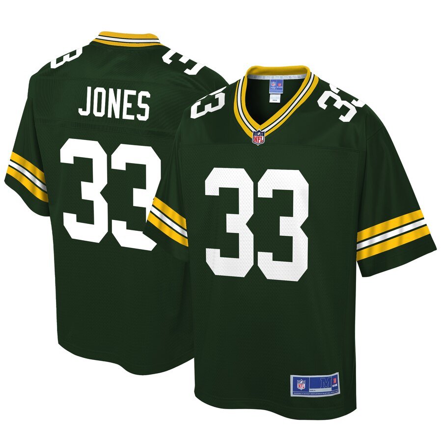 aaron jones stitched jersey