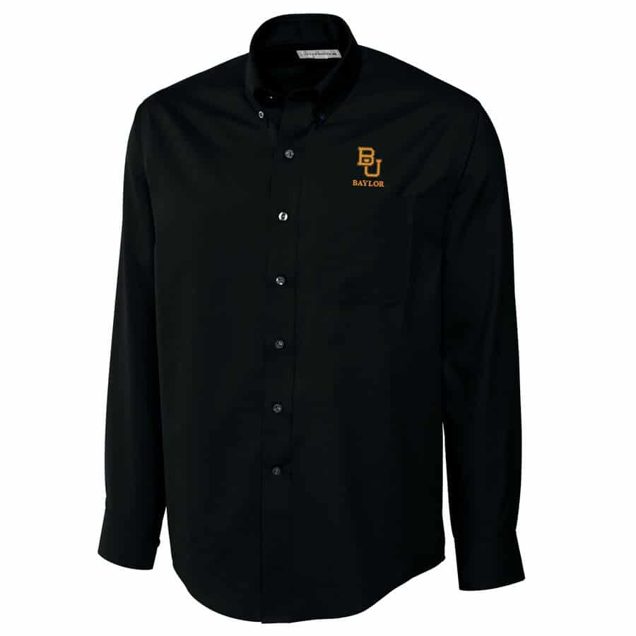 big and tall baylor bears button down shirt