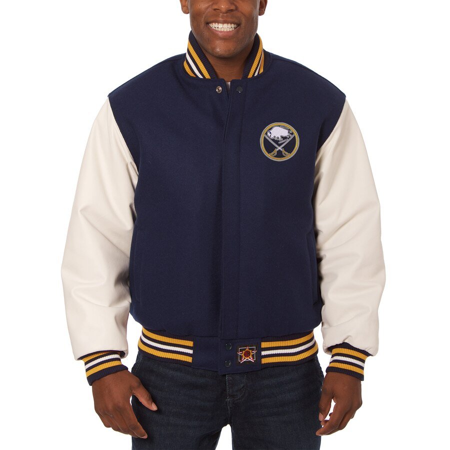 Buffalo Sabres Leather & Wool Jacket