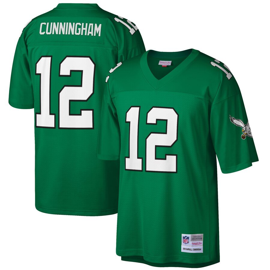 Randall Cunningham Jersey of the Philadelphia Eagles - Throwback