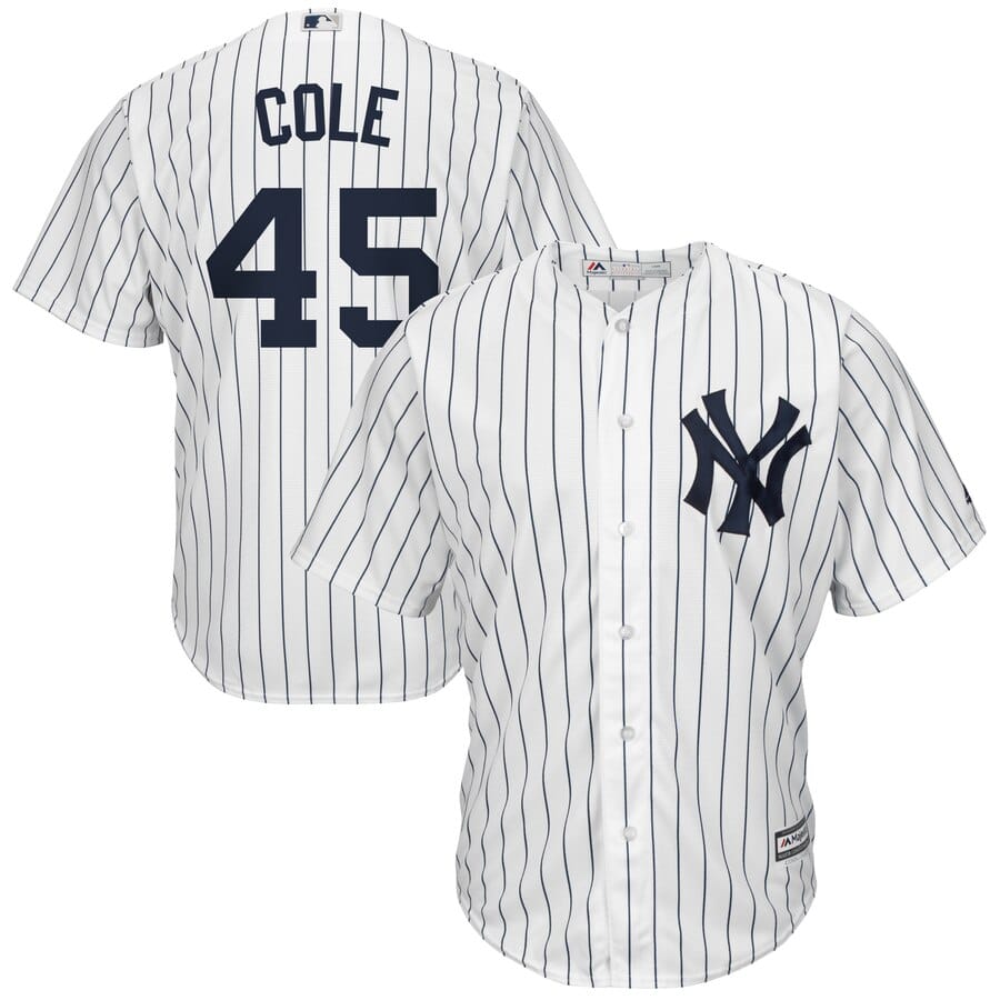 Yankees Gerrit Cole Jersey by Majestic