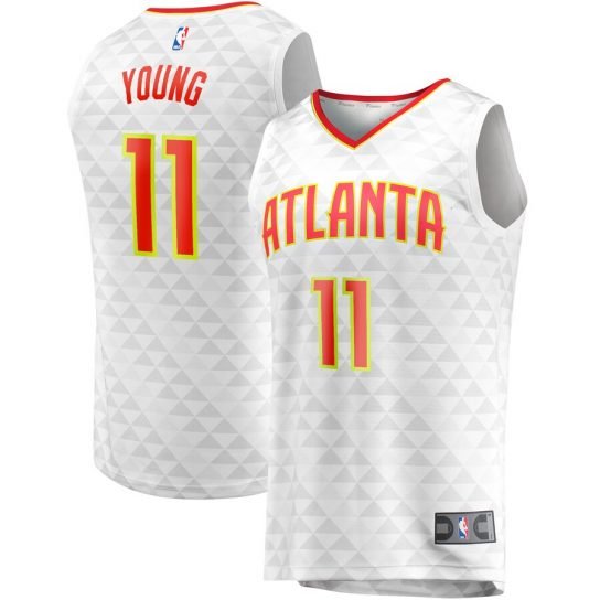 Trae Young Jersey S-3X 3XL 4X 4XL 5X 5XL Atlanta Hawks