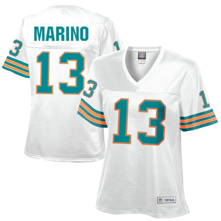 Women's Dan Marino Jersey - White