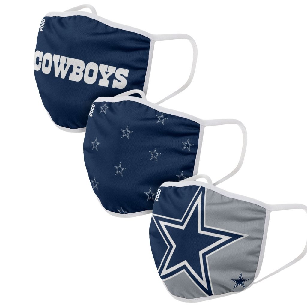 Dallas Cowboys NFL Face Coverings - Covid 19 Masks