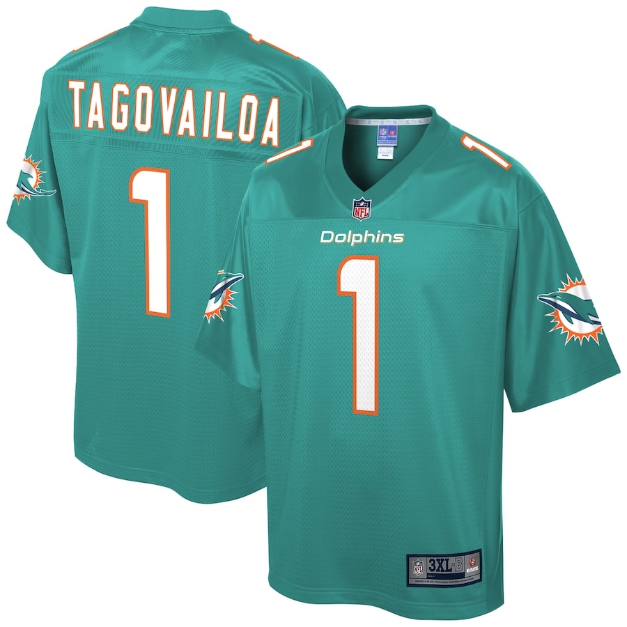 Teal Tua Tagovailoa Jersey