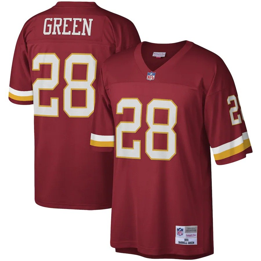 green redskins jersey