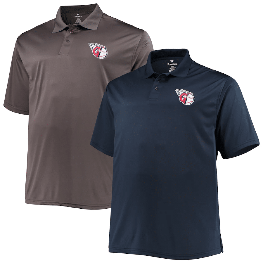 Big and Tall Cleveland Guardians Polo Shirt