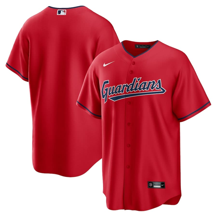 Cleveland Guardians Jersey - Red by Nike