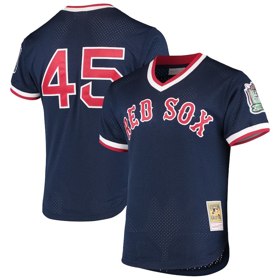 Pedro Martinez Jersey - Boston Red Sox Mitchell and Ness Throwback