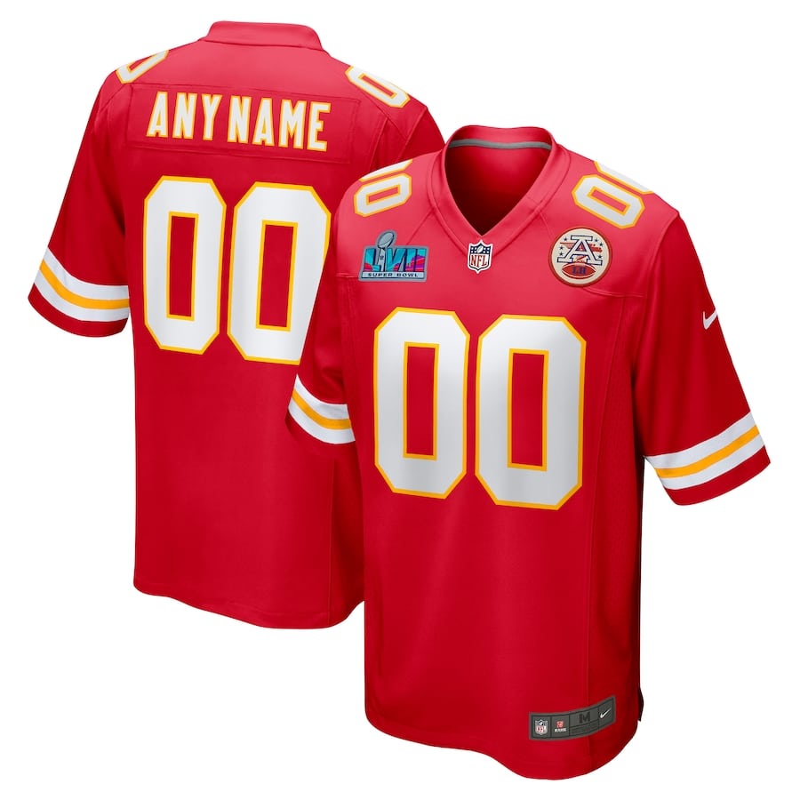 Chiefs Super Bowl LVII Jersey - Add Any Player
