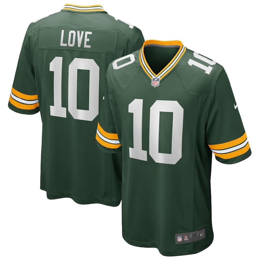 Jordan Love Jersey - Green Bay Packers