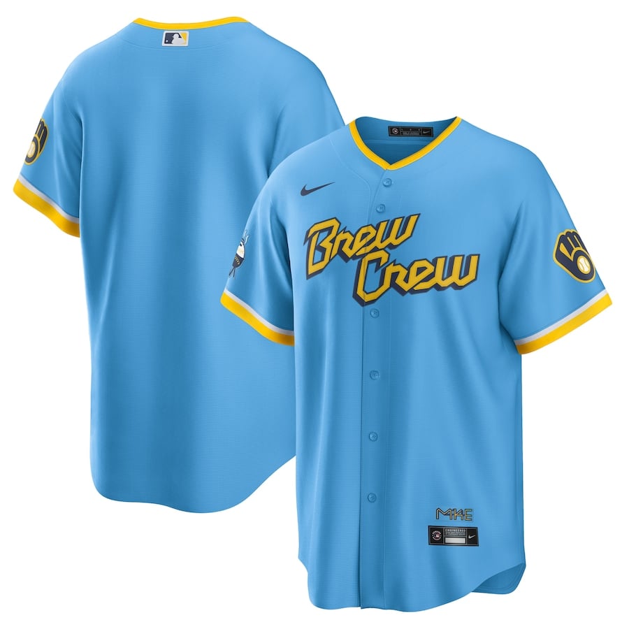 Milwaukee Brewers City Connect Jersey - Brew Crew