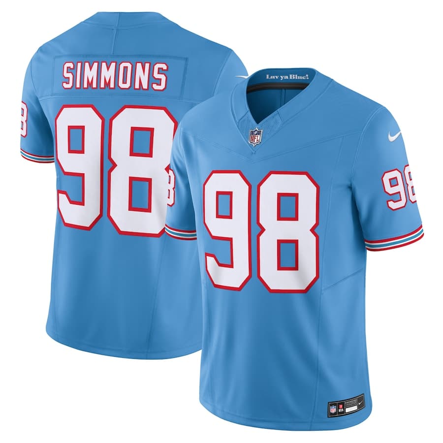 Tennessee Titans Jeffery Simmons Jersey by Nike