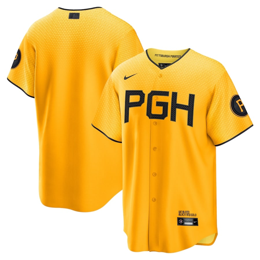 Pittsburgh Pirates City Connect Jersey - Made by Nike