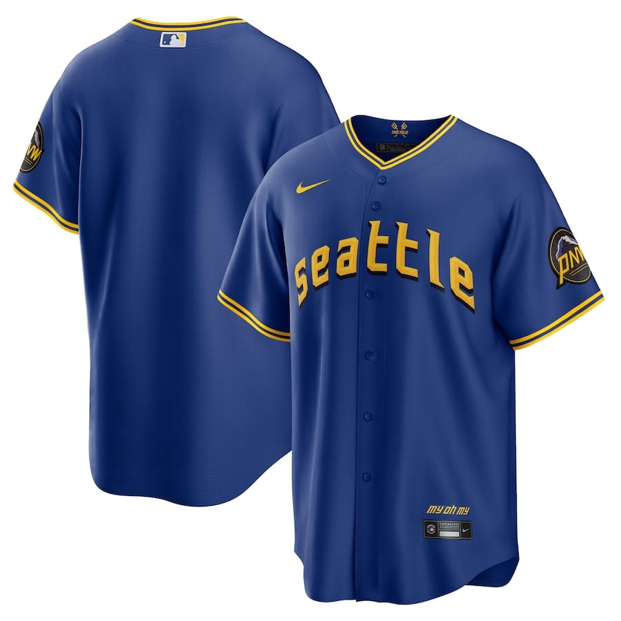 Seattle Mariners City Connect Jersey - Made by Nike