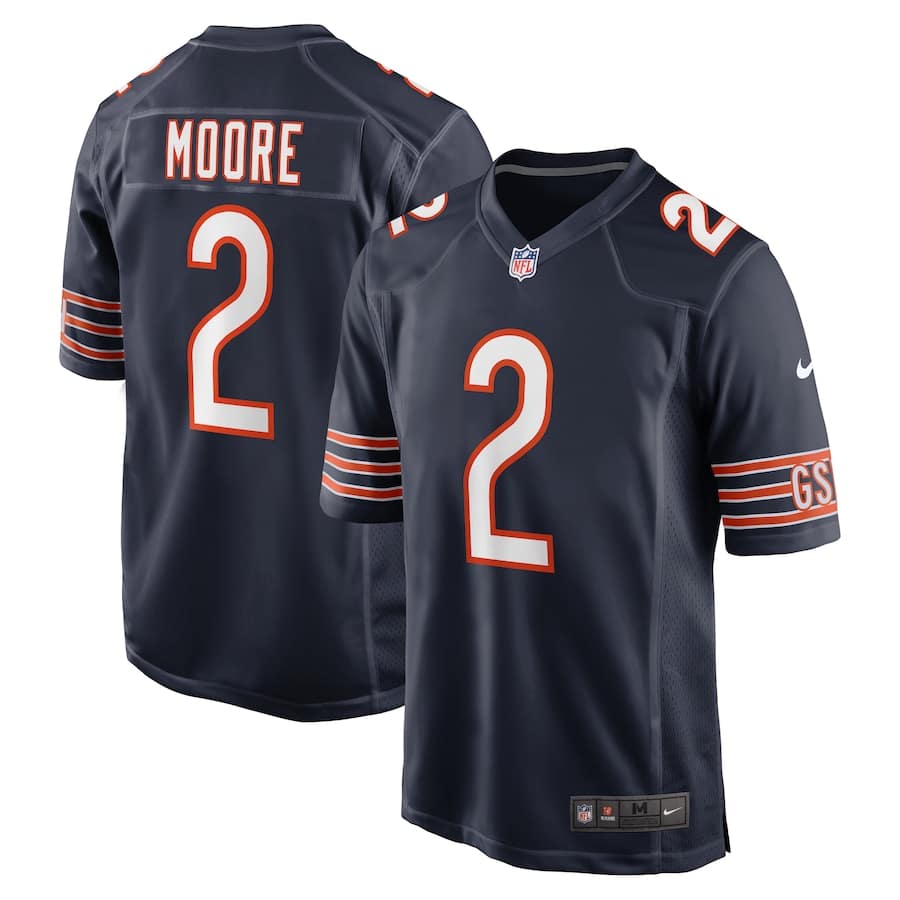 Chicago Bears D.J. Moore Jersey by Nike