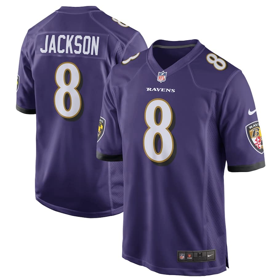 Lamar Jackson Jersey - Baltimore Ravens