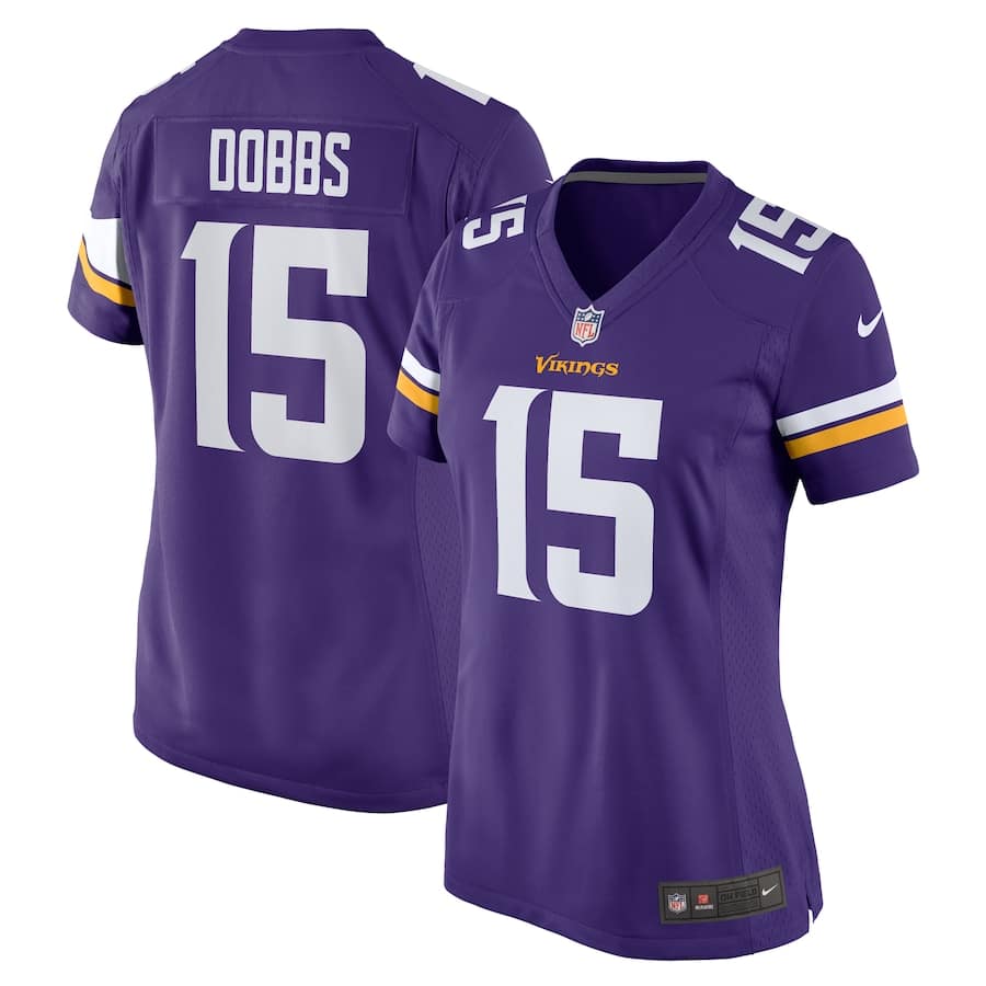 Women's Minnesota Vikings Joshua Dobbs Jersey by Nike