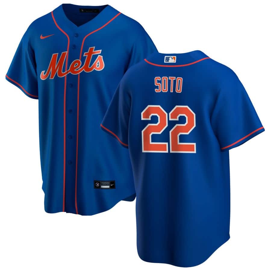 Juan Soto Mets Blue Jersey