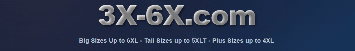 3X-6X.com big and tall sports jerseys and apparel