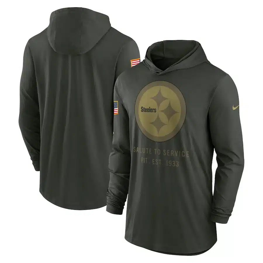 2025 Steelers Salute to Service Hoodies, Tee Shirts, and Jerseys